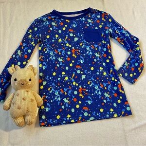 Little Sleepies Paint Party Long Sleeve Tee